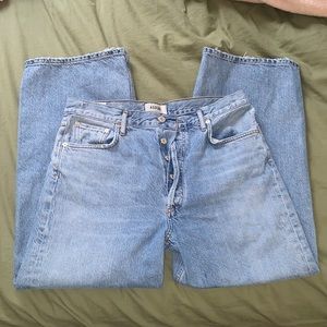 Agolde Straight/Wide Leg Jeans